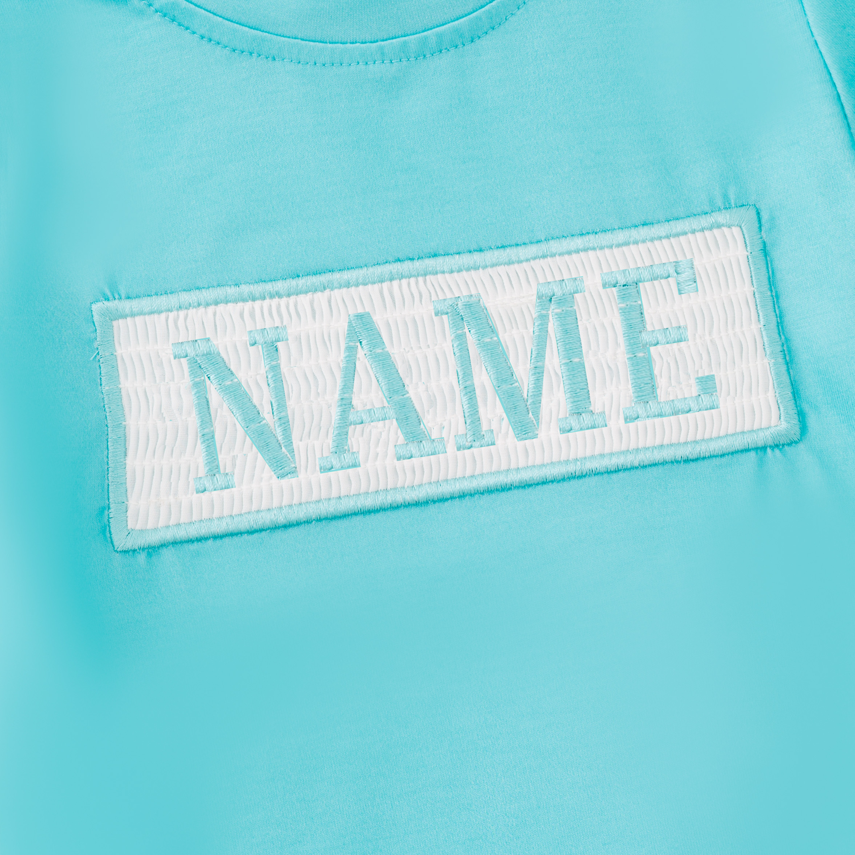 Auraquise - Vente Ensemble de vêtements – bébé - Ensemble court à carreaux bleus personnalisé avec nom pour garçons d'été2