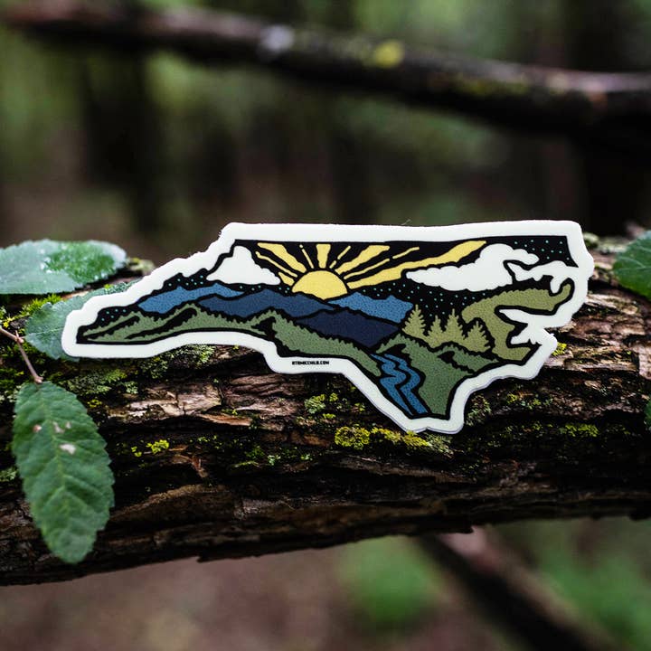 Pegatina de Carolina del Norte para venta al por mayor de Atomicchild