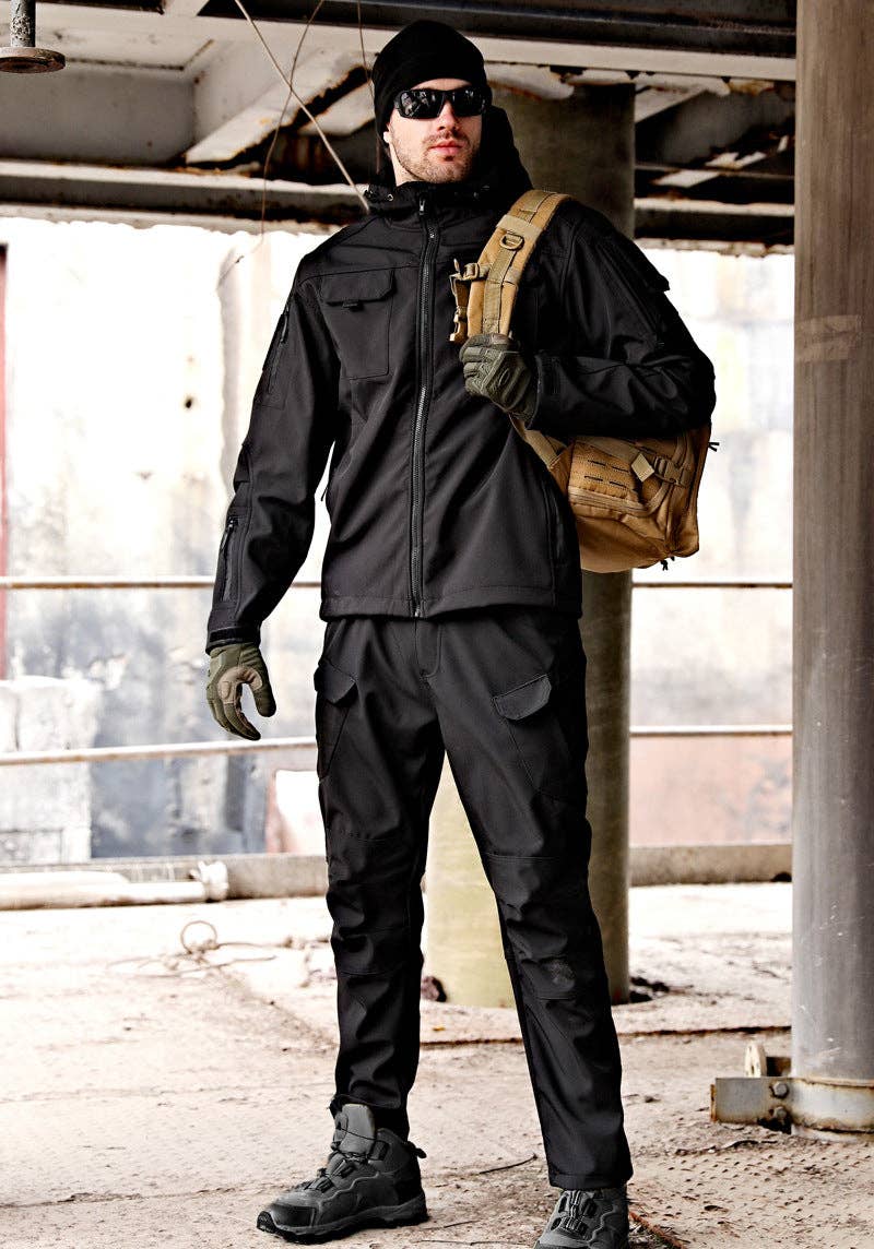 Ecovear - Wholesale Jacket - Men's - Men's Outdoor Special Forces Jacket Soft Shell Mountaineering Suit2