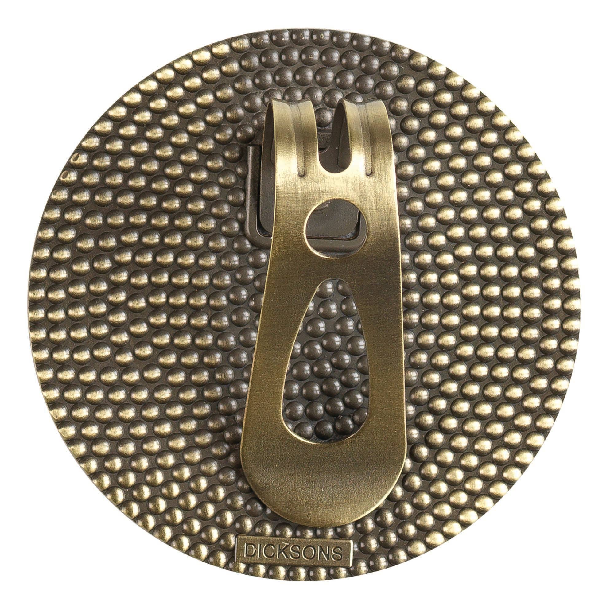 Dicksons - Vendita all'ingrosso Biglietti religiosi - Clip Visiera Uomo Di Dio Preghiera Metallo 2"2