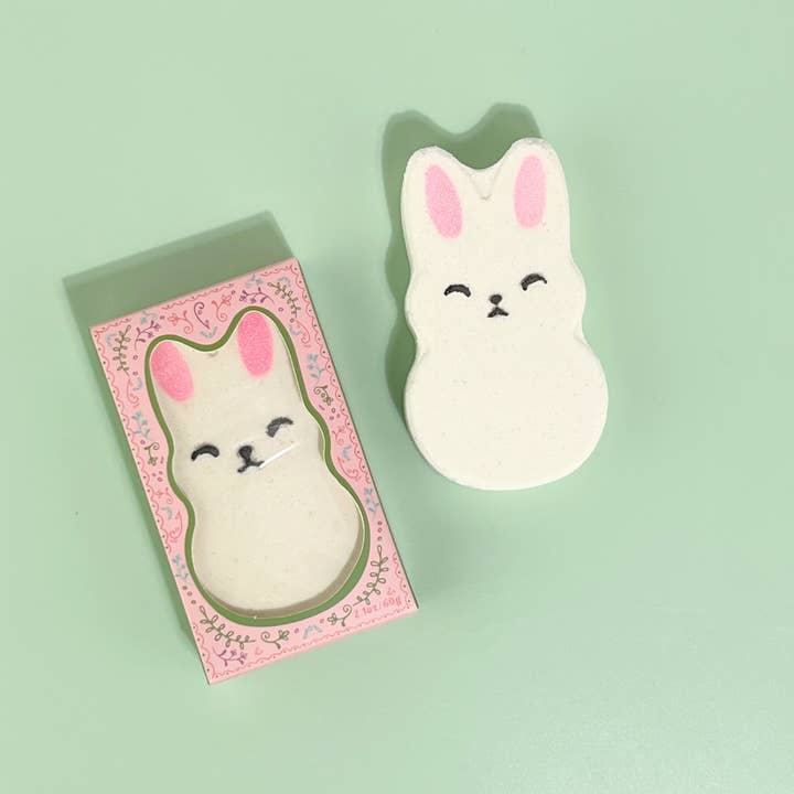 Sow the Magic - Wholesale Bath bomb/fizz - Little Bunny Strawberry Bath Bomb with Shea Butter9