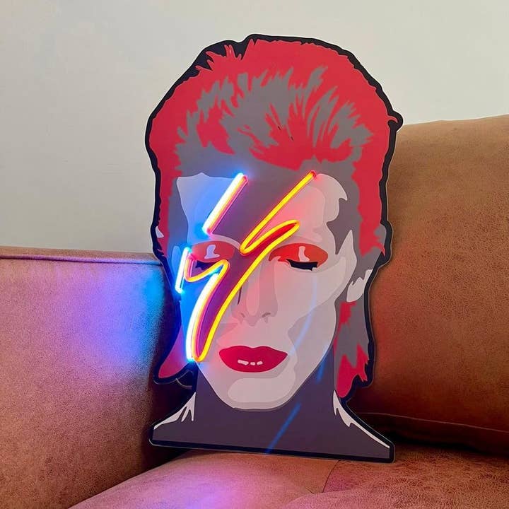 David Bowie neon skylt för wholesale av CityNeon