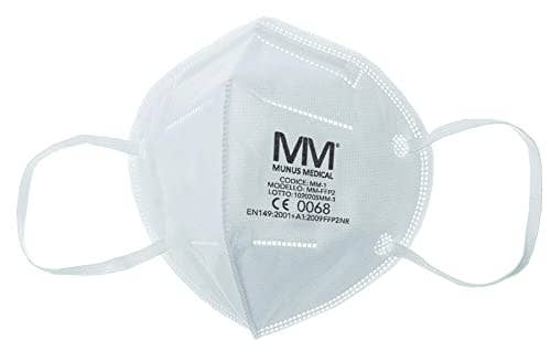 Munus Medical – Großhandel Mund-/Gesichtsschutz – FFP2 ATEMSCHUTZMASKE MIT MM-1 HAKEN - WEISSE FARBE7