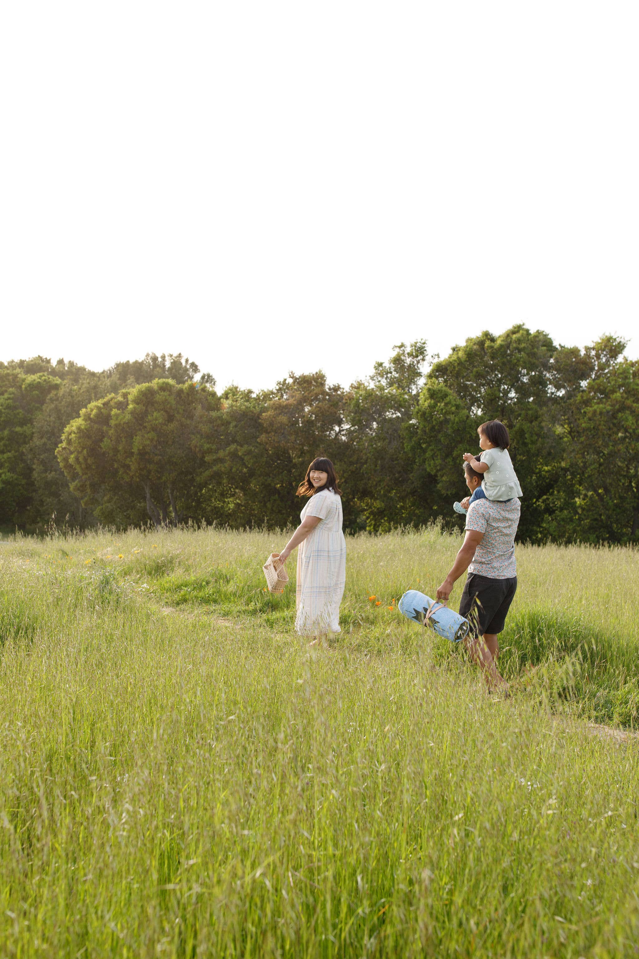 Caminito – wholesale Picnic blanket – Horizonte Lago - Blanket Roll3