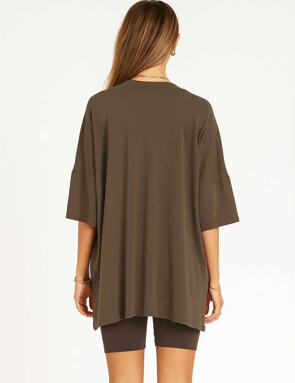 Sweetkama - Wholesale Lounge Set - Women's - Ladies Loose Top and Shorts 2PCS Casual Tee Set SKST2312943