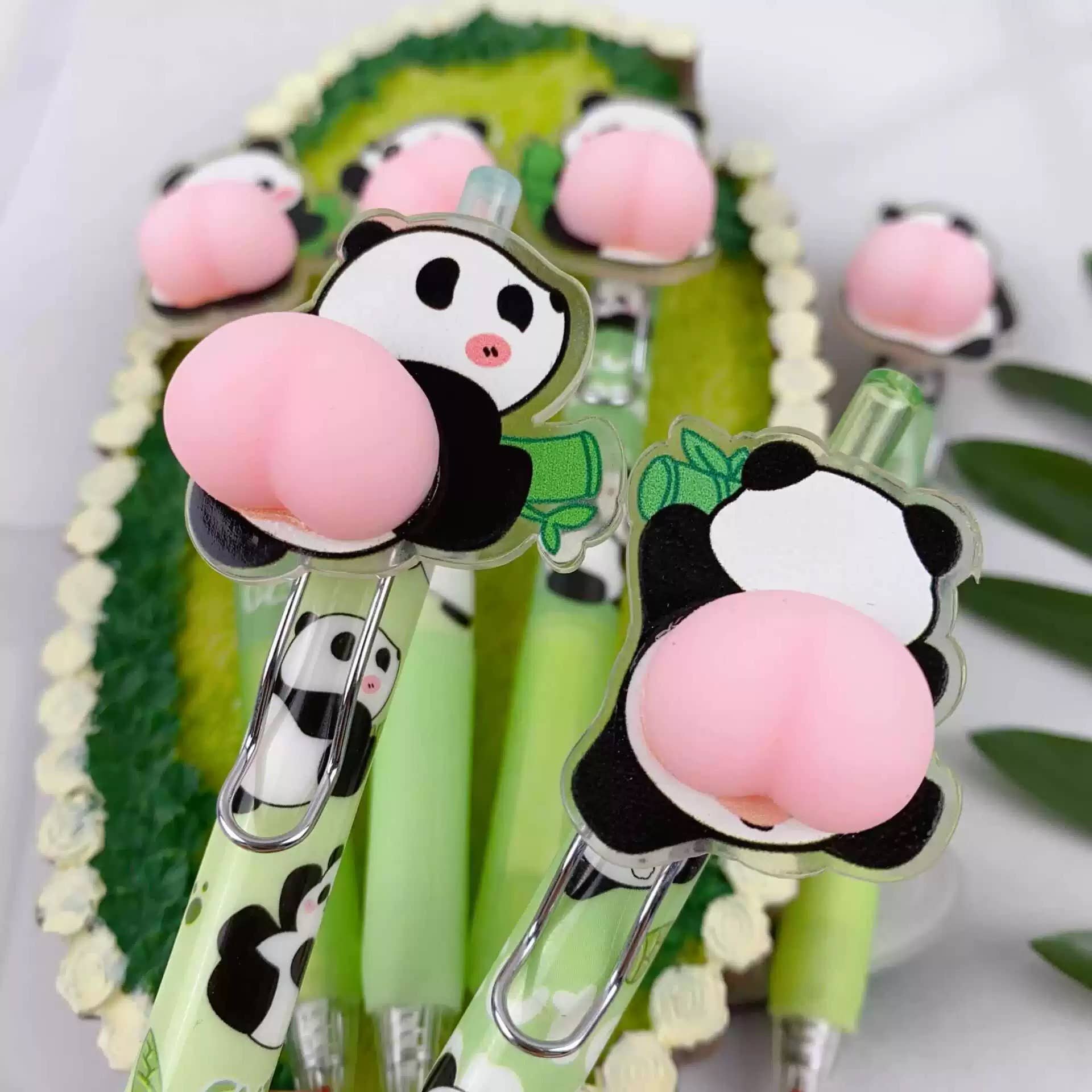 BCmini - Wholesale Pen - 22717 Panda Squishy Butt Gel Pen-361