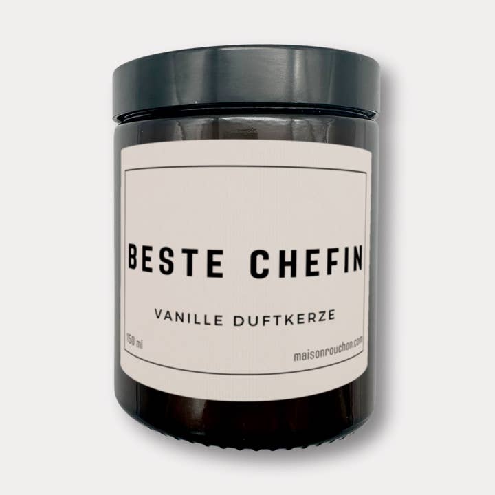 Beste Chefin - scented candle for wholesale by Maison Rouchon