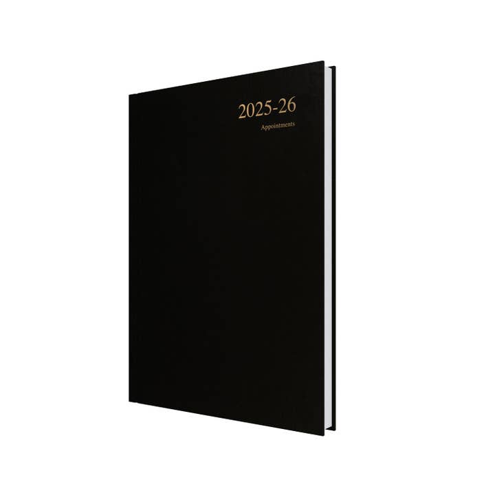 Essentials - A4 Day-to-Page with Appointments Mid/Academic Year Diary Planner 2025-2026 for wholesale by Collins Debden