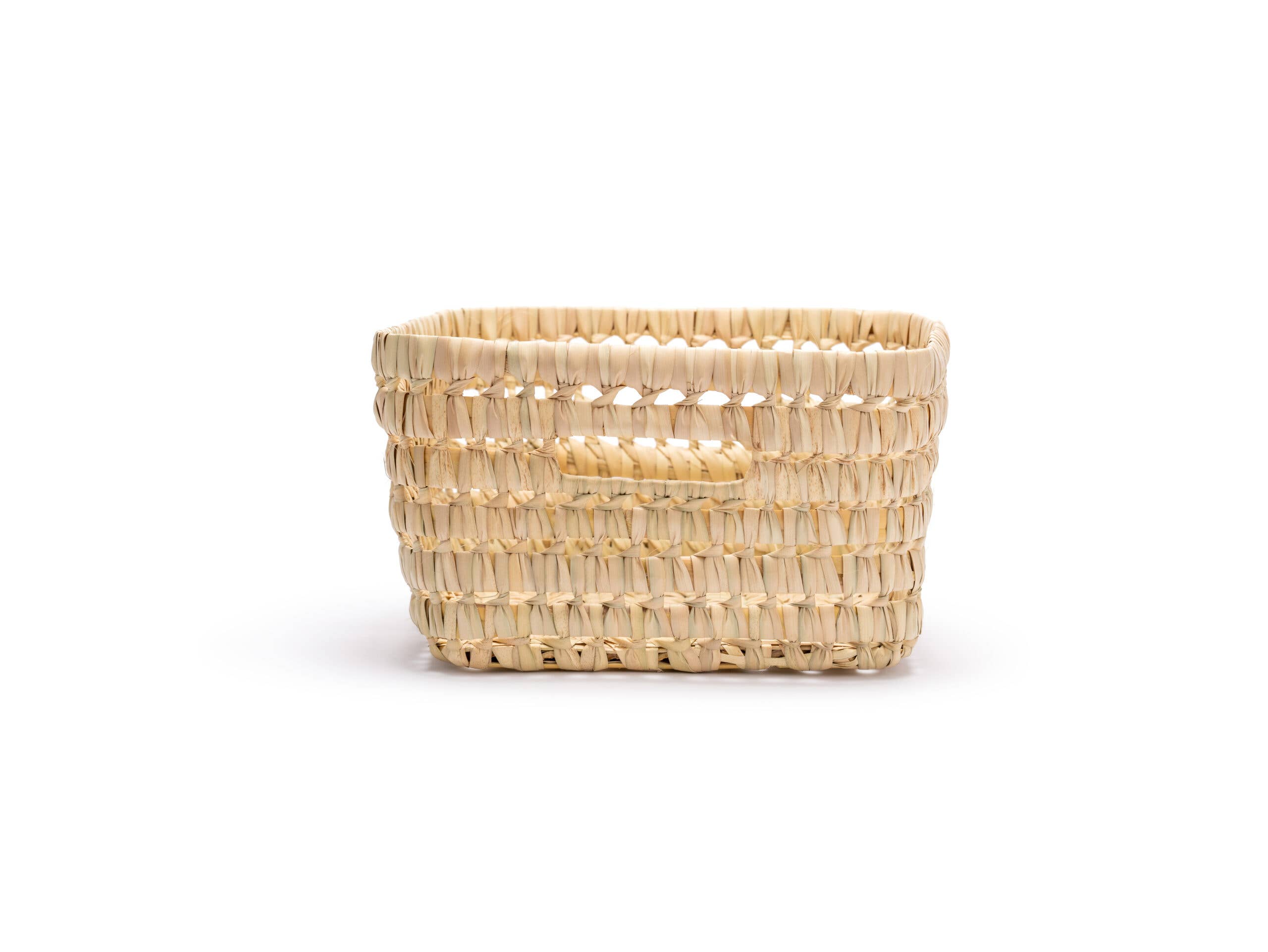 ZocoChic - Wholesale Basket - Moroccan palm storage box, wicker basket, 32cm1