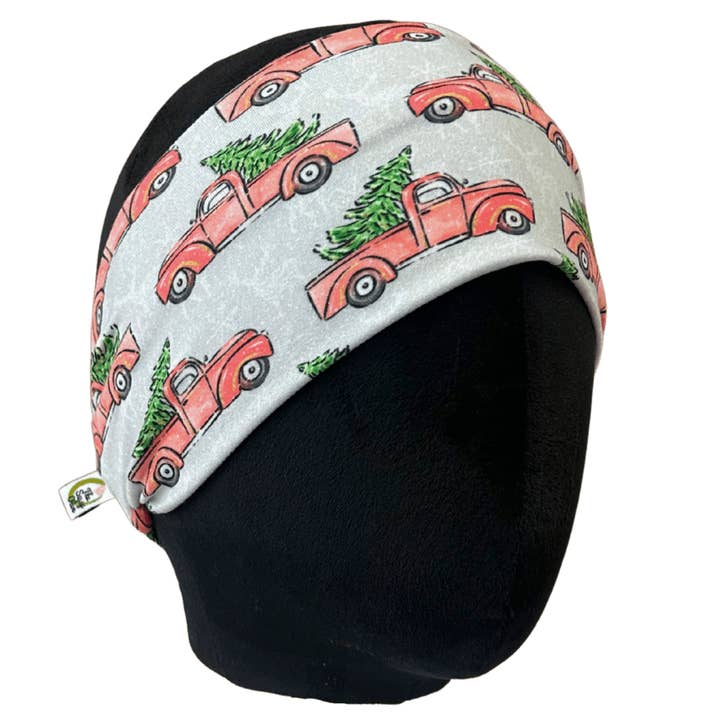 Holiday Hauler Stretch Headband for wholesale by The Sassy Olive Handmade Headbands