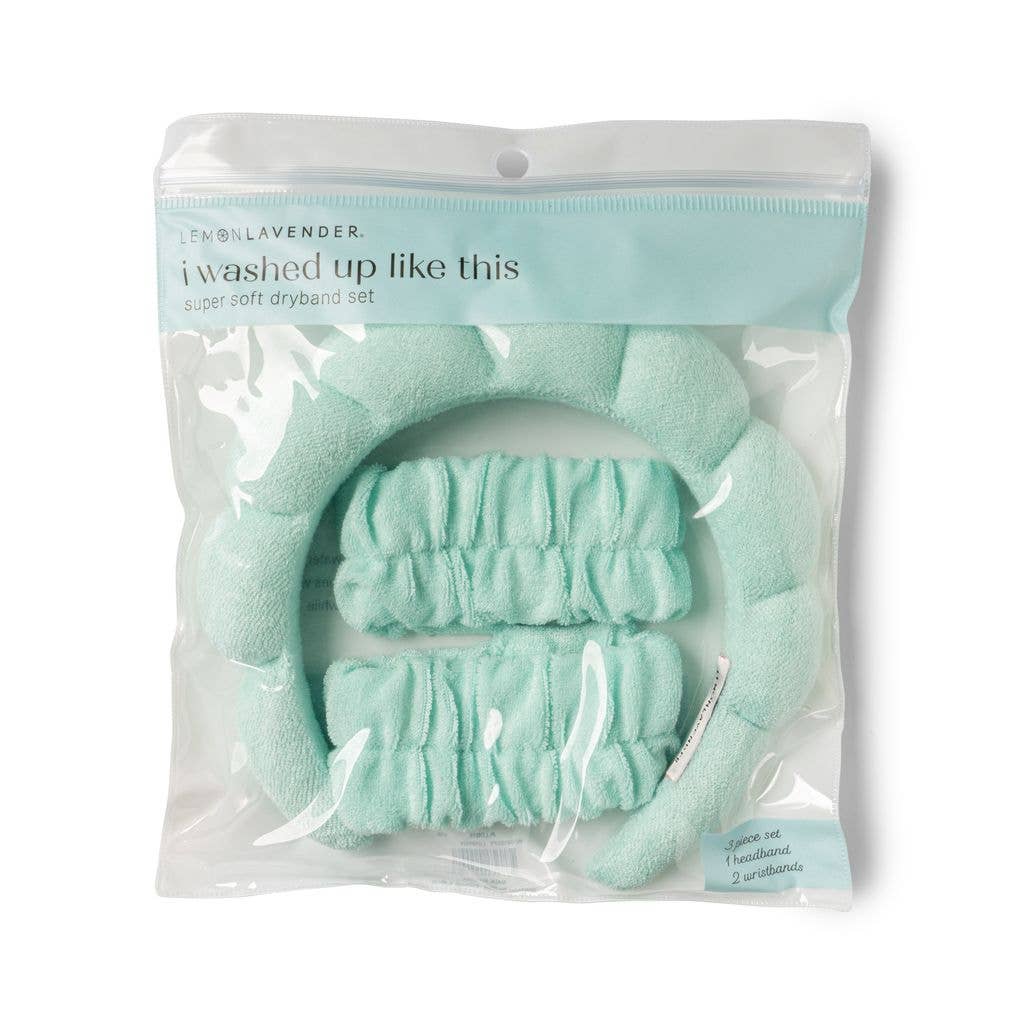 DM Merchandising - Wholesale Spa Headband - Lemon Lavender Washed Up Like This Super Soft Dryband Set5