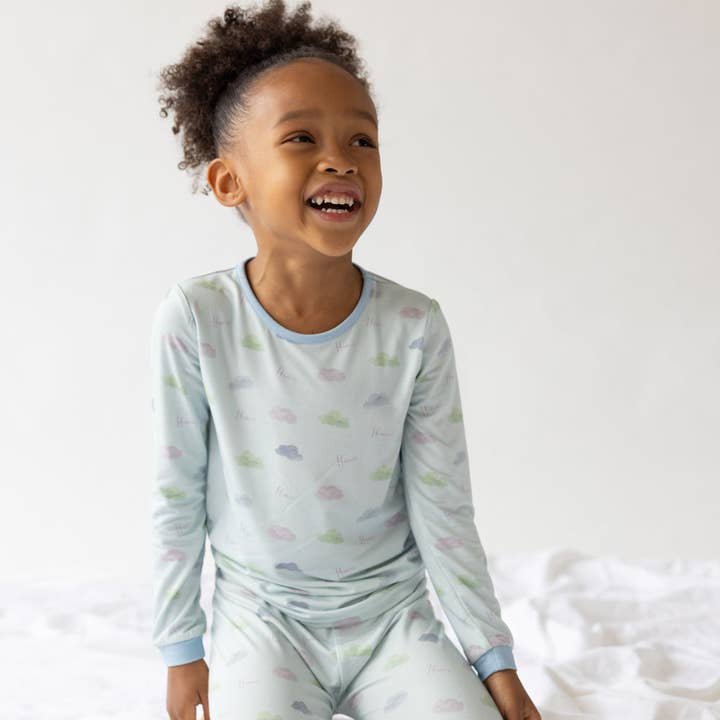 Heaven Bamboo Kids Pajama Set for wholesale by Naomi's Happy Place Shop