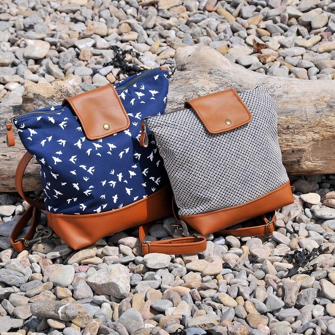 Lauren Holloway - Wholesale Backpack - Women's - Willow Convertible Backpack - Shibori4