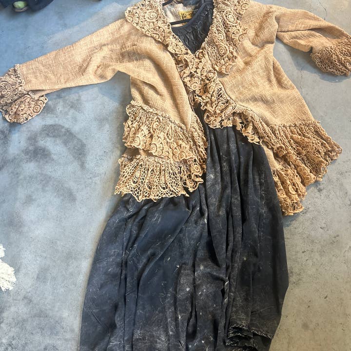 A Rare Bird Shop - Wholesale Dress - Women's - Black Tuck Strap Dress