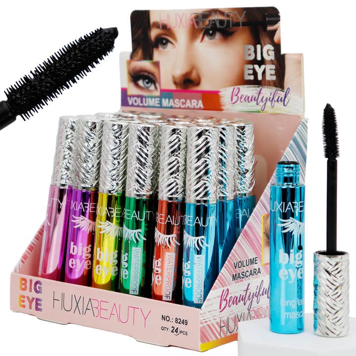 Cap Zone - Wholesale Mascara - Big Eye Volume Tubing Eyelash Mascara - 24 pcs