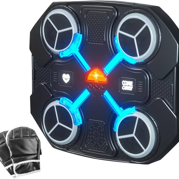 VIGOR - Wholesale Sporting Game - Kids & Baby - Smart Music Boxing Machine with Boxing Gloves,Home Bluetooth3