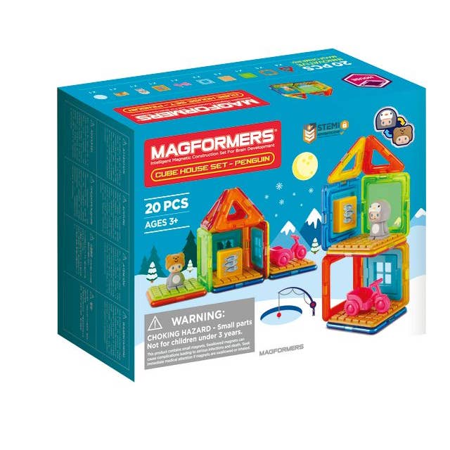Magformers Penguin House 20 Piece Set for wholesale by Magformers