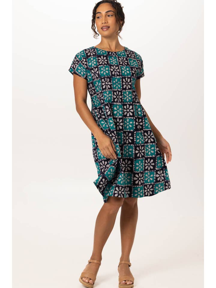 ella & sunday - Wholesale Dress – Women's - Folk Dress Batik Flowers1