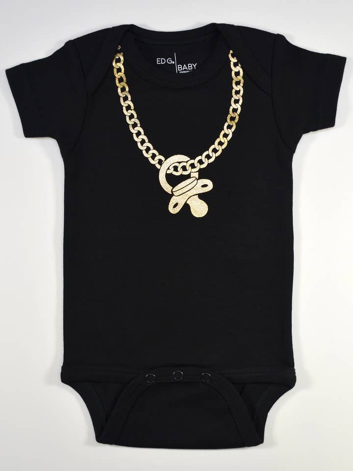 Gold Chainz Bodysuit for wholesale by Ed G Baby
