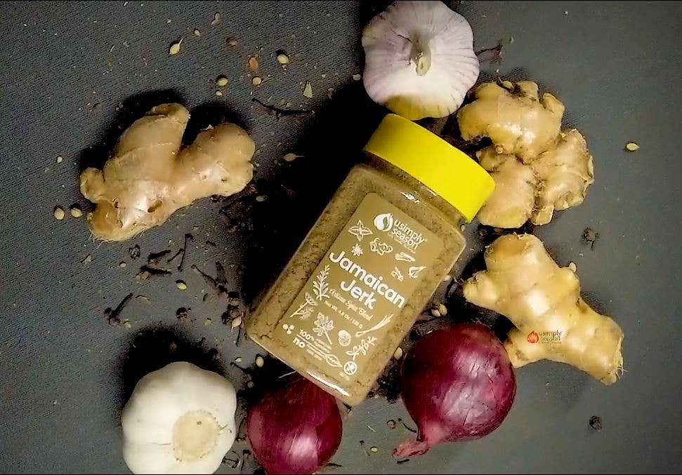 Amboseli Foods - Wholesale Dried Spice Mix - USimplySeason Jamaican Jerk Spice Blend - Case of 6 - 4.8oz2