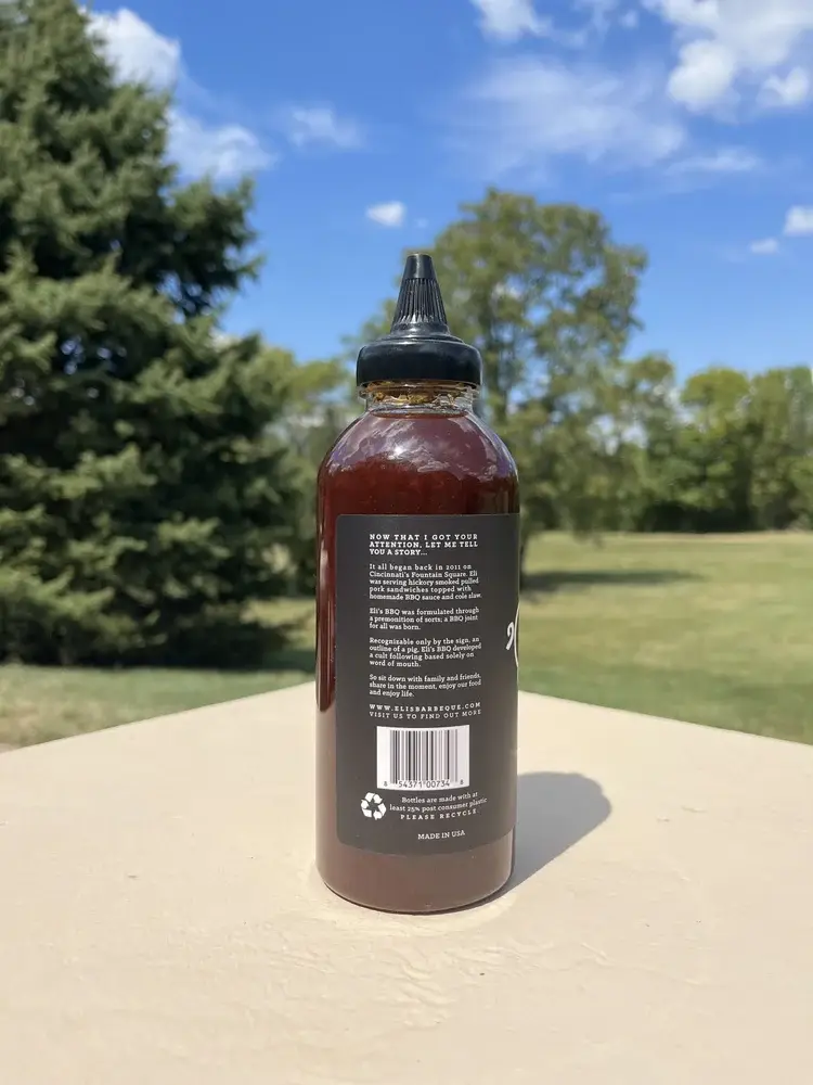Eli's BBQ - Wholesale BBQ Sauce - Eli's BBQ Sauce Bottle
2