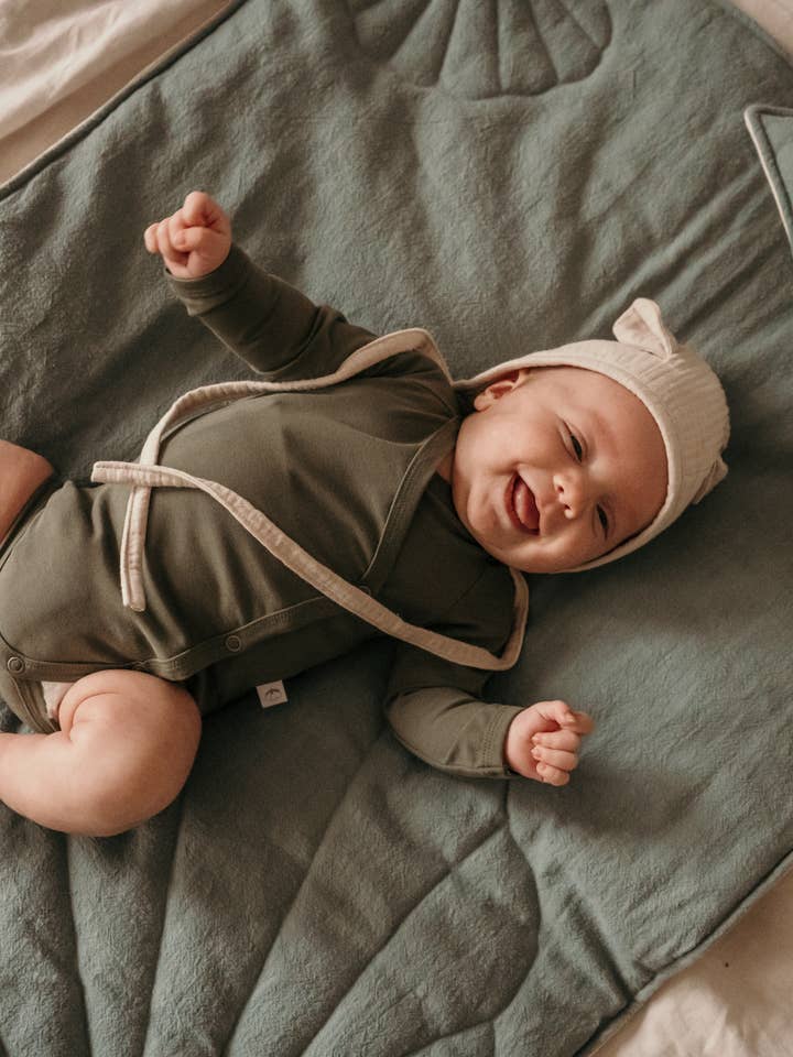 Linen shell child cover set
"Eye of the sea" for wholesale by Moi Mili