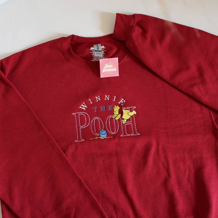 SewGenesis - Wholesale Sweatshirt - Women's - "Winnie The Pooh" Crewneck 1