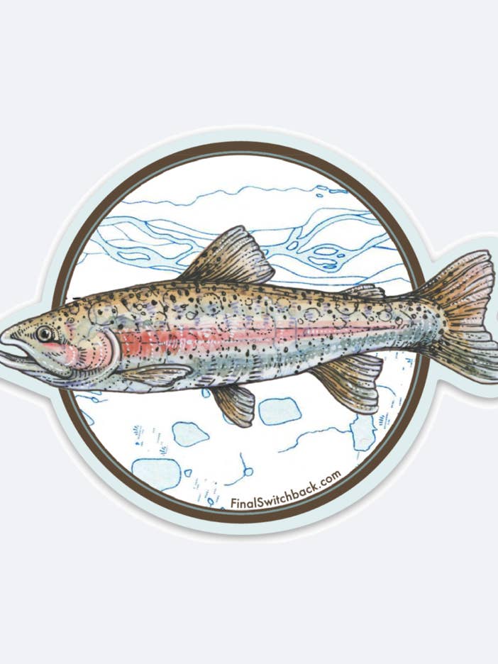 Regnbåge Vinyl Klistermärke för wholesale av Final Switchback by Katie Jeanne Reim