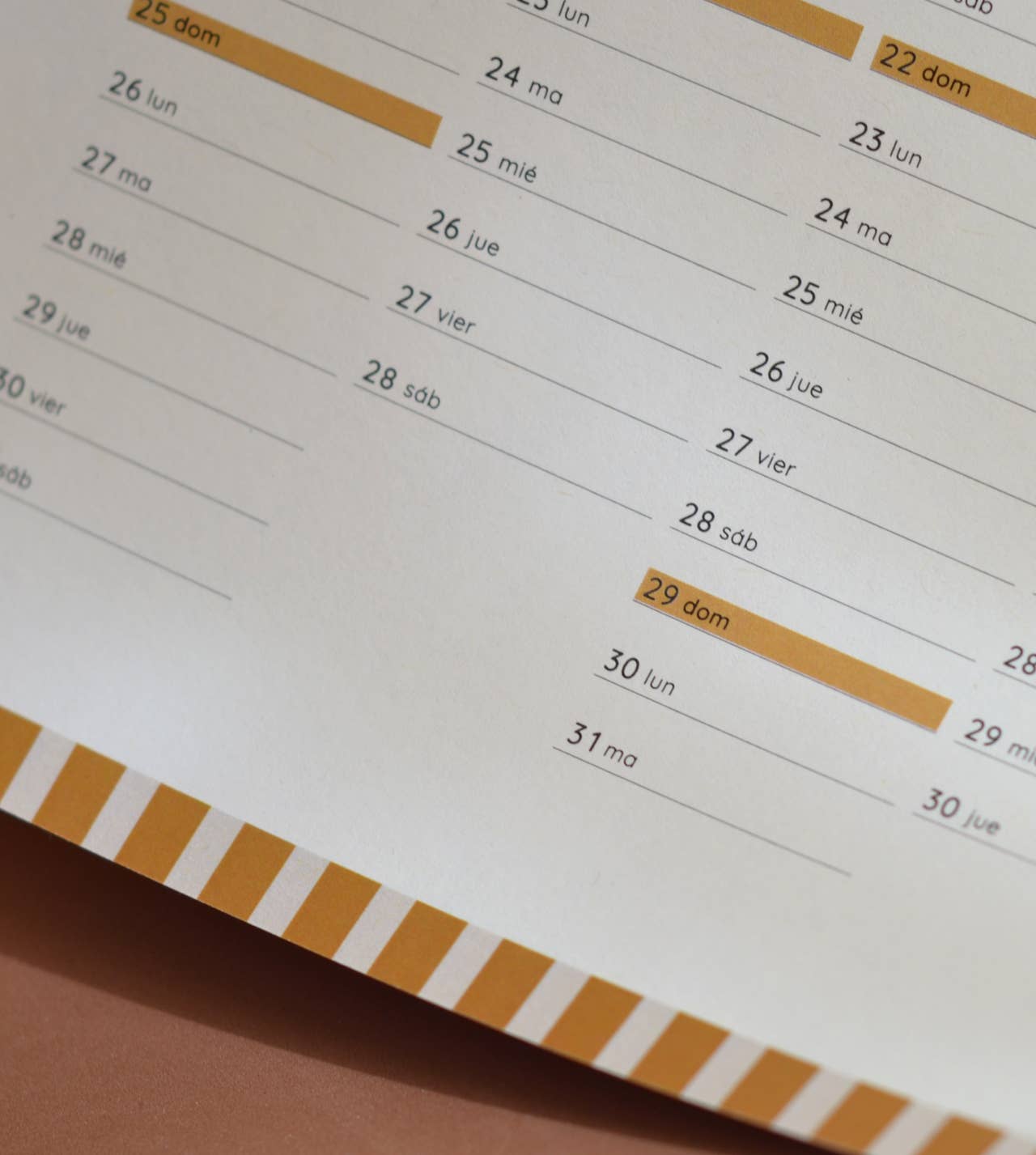 ypamiqué - Wholesale Calendar - A3 wall calendar and poster2