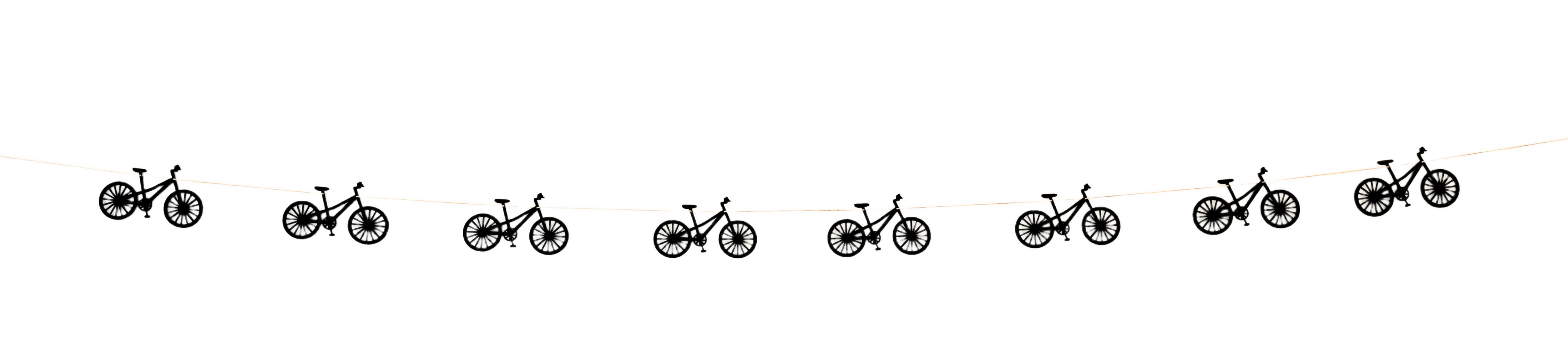 The Creative Garland Company - Vente Fanion/guirlande - La guirlande de vélos3