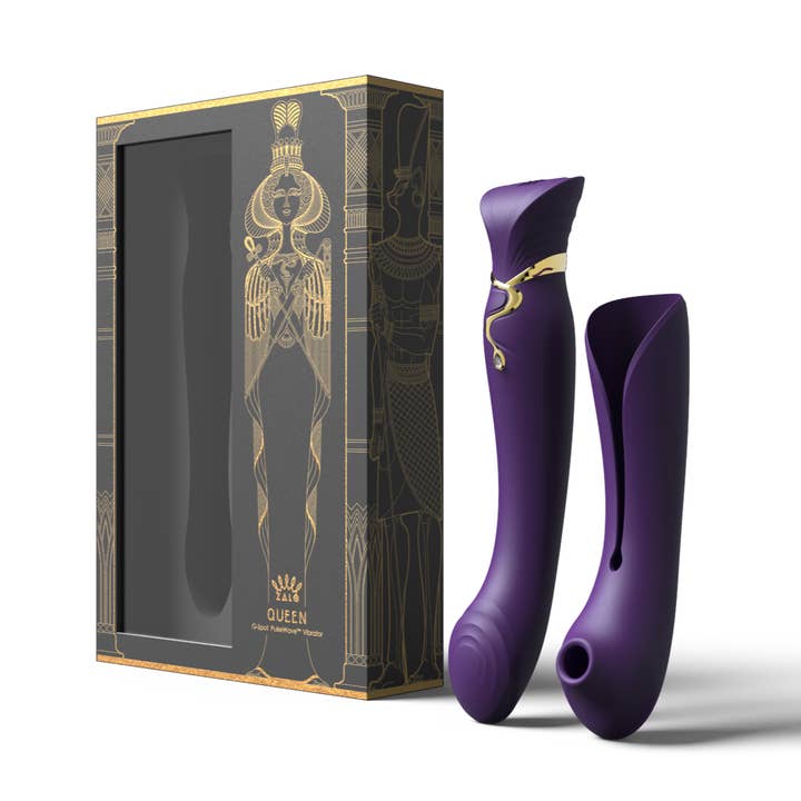ZALO - Wholesale Sex Toy - Queen Set G-spot PulseWave Vibrator with Suction Sleeve2