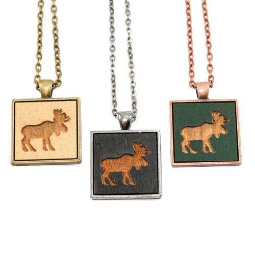 Colgante Cameo Pequeño - Alce para venta al por mayor de Once Again Sam