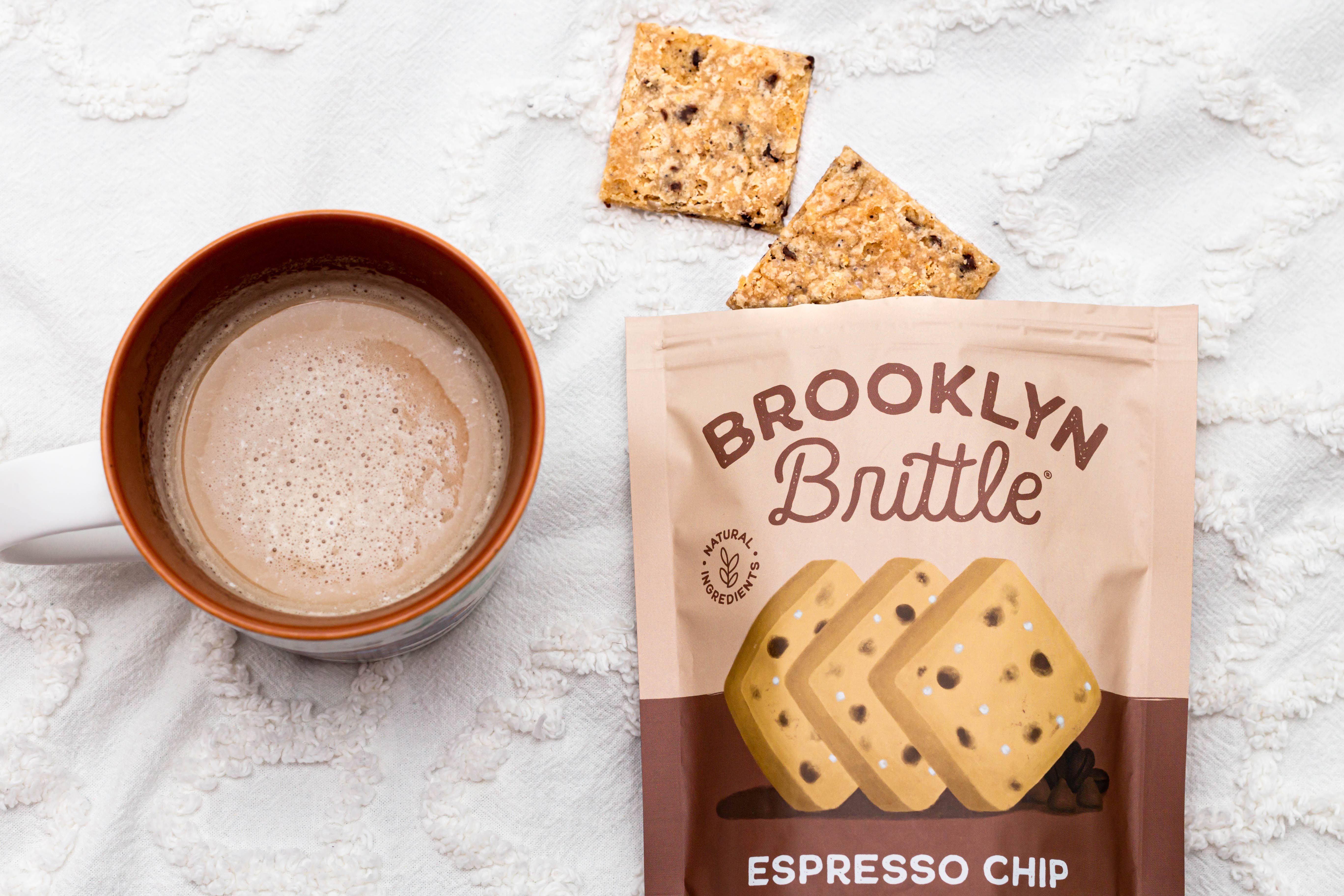 Brooklyn Brittle - Wholesale Cookie - Espresso Chip Italian Cookie Brittle - Pouch Bag6