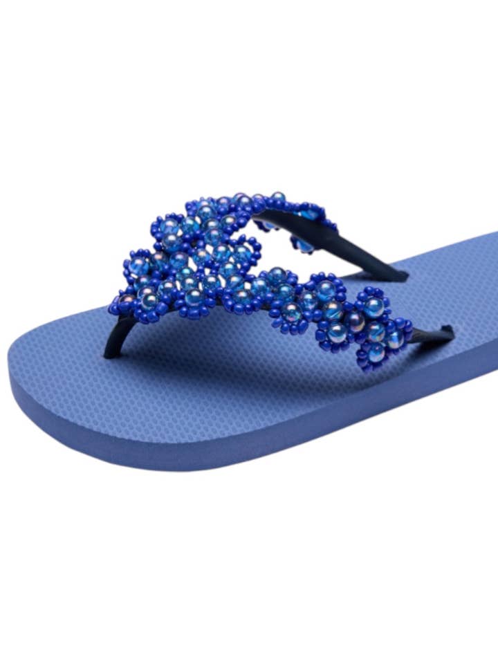 Sofía blå för wholesale av CHANCLAS by simone herrera