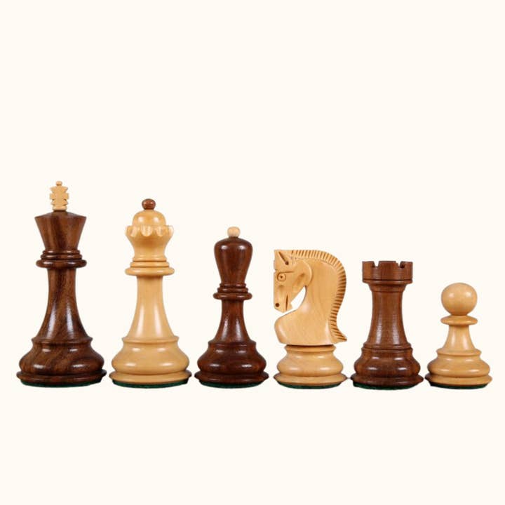 Schachfiguren – Zagreb Staunton – 89 mm & 95 mm (Nr. 5 & Nr. 6) für den Großhandel von Schackmatt.se