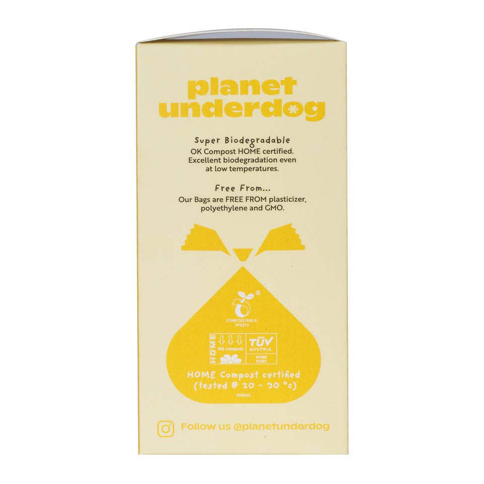 Planet Underdog Ltd - Vendita all'ingrosso Sacchetto per la cacca - Sacchetti per Cacca di Cane Ecologici - Sacchetti Compostabili3