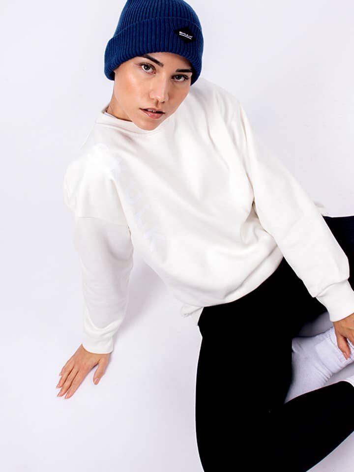 SKULK - Wholesale Sweatshirt - Women's - Sweatshirt Over Off White
