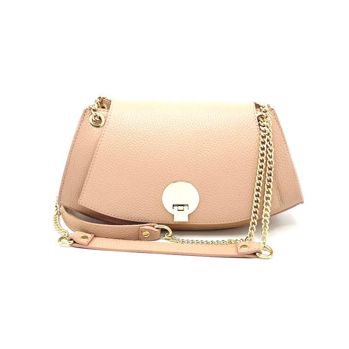 Suie Valentini srl - Wholesale Top handle bag – women's - Genuine leather chain bag, made in Italy, art. 1124396