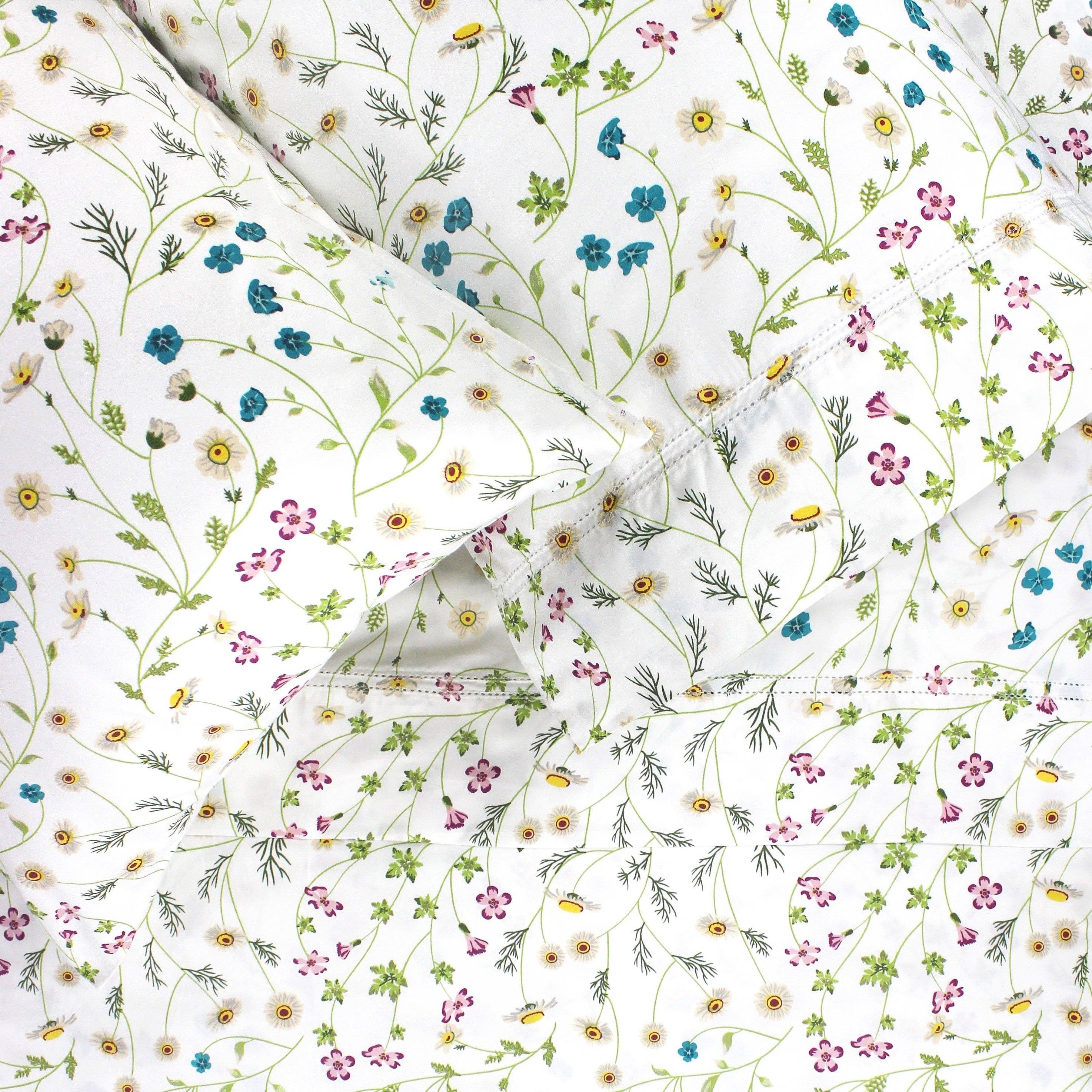 Mélange Home - Wholesale Sheet Set - Wildflower Printed Cotton Sheet Set0