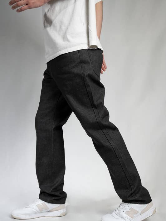 Lime Tree Clothing Inc. – wholesale Jeans - Herr – Lime Tree Straight Denimjeans — hållbara och snygga, öppna storlekar