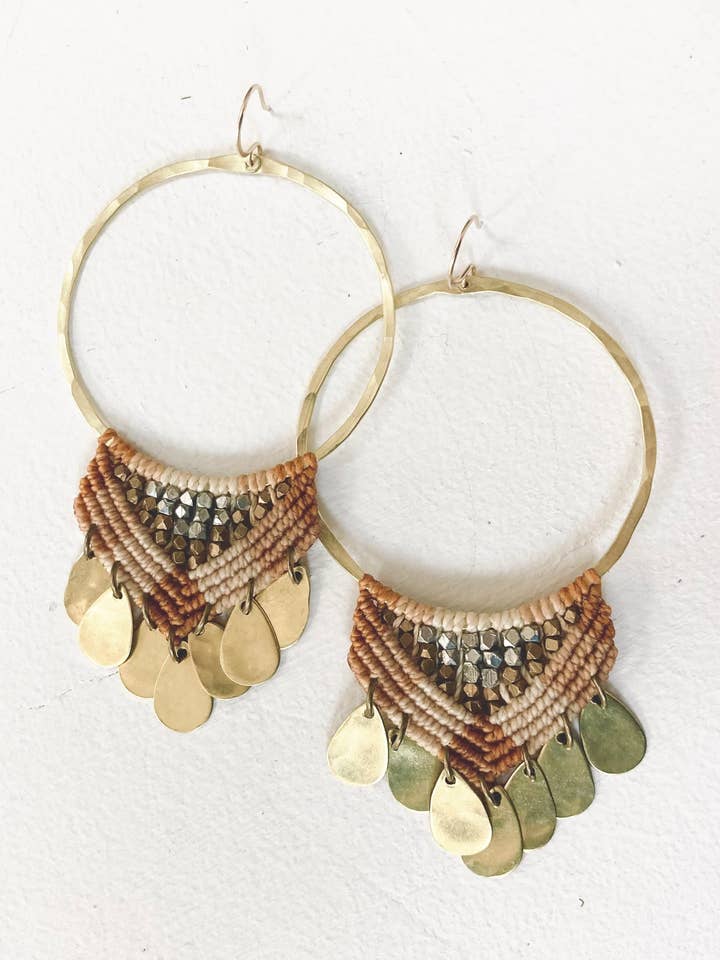 Big n’ Bold Fuerza Earrings for wholesale by AMiRA jewelry