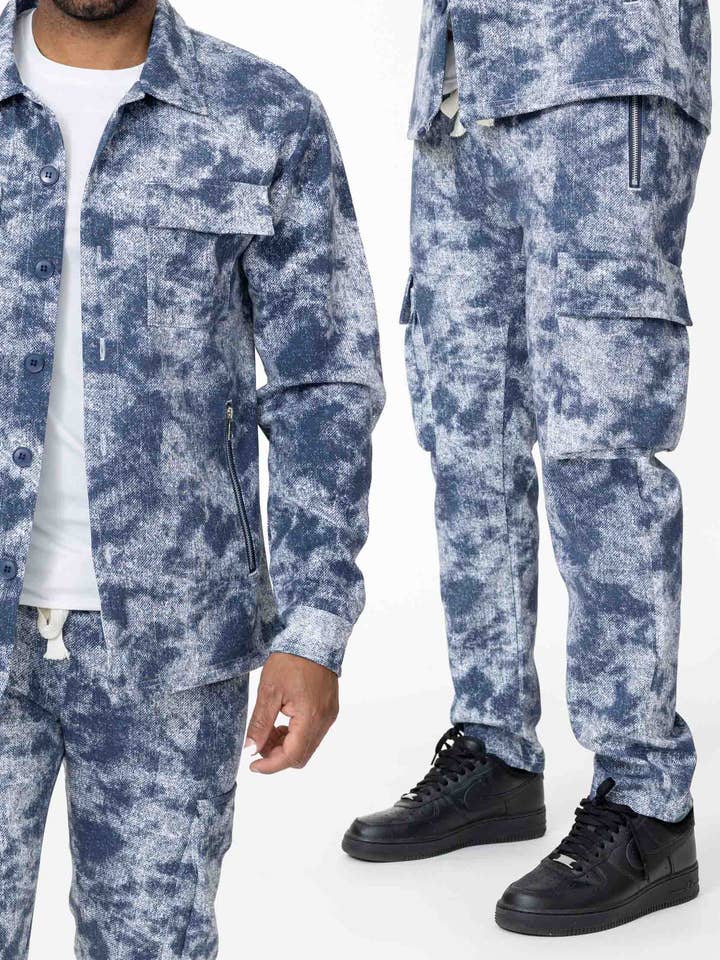 Men's jogging set E732-2 for wholesale by Zayne Paris