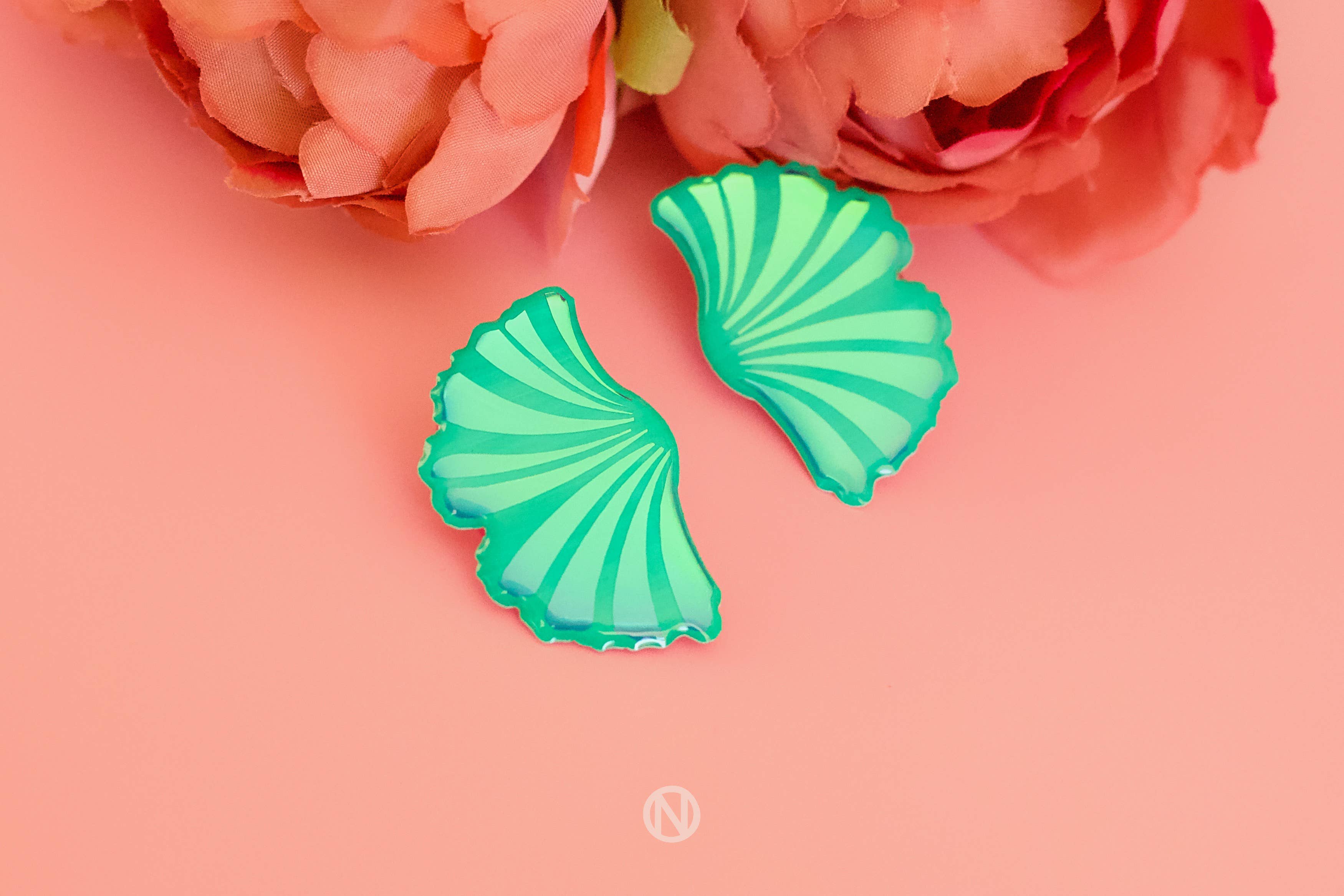 Naoi - Vendita all'ingrosso Orecchini pendenti - Orecchini Ginkgo - Fatti a mano su ordinazione1