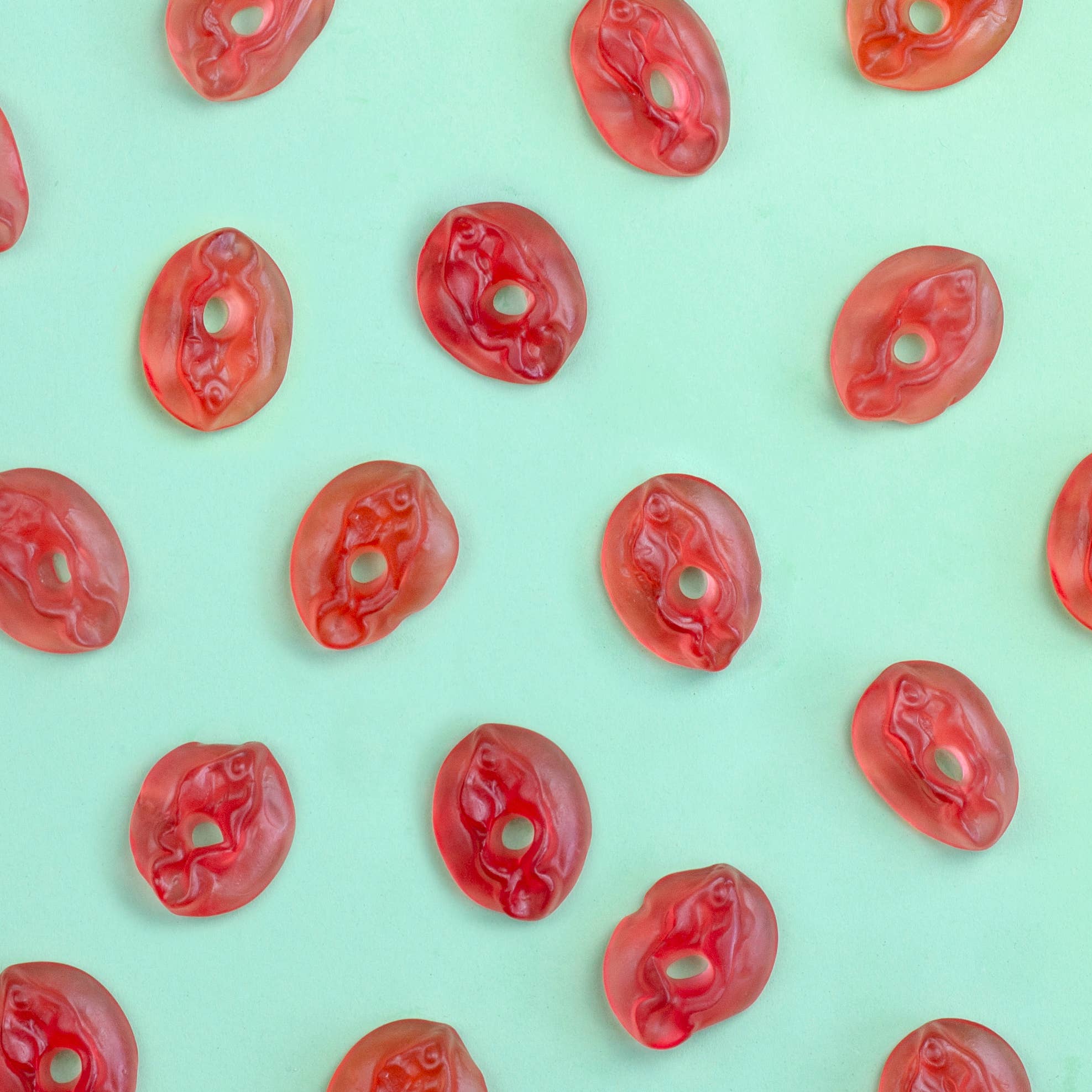 Der Zuckerbäcker - Wholesale Gummy - Viva la Vulva Sweet Dose M Fruit Gum Vulva Gift Tin1