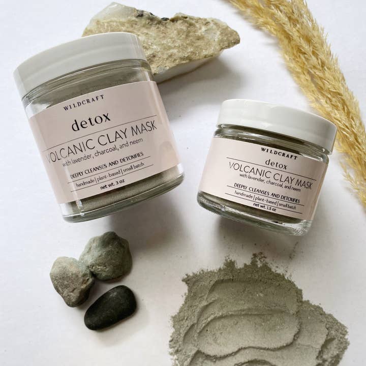 Wildcraft Birth and Botanicals - Wholesale Skincare Face Mask - Detox Herbal Volcanic Clay Mask0