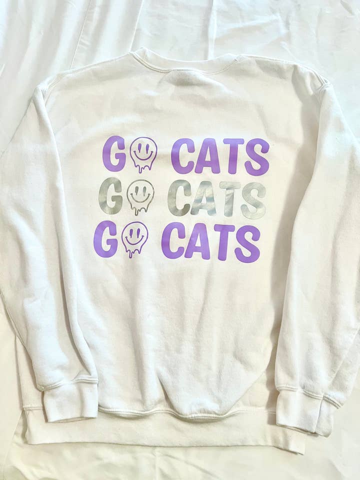 Go Cats Crewneck for wholesale by AshleyGDesigns