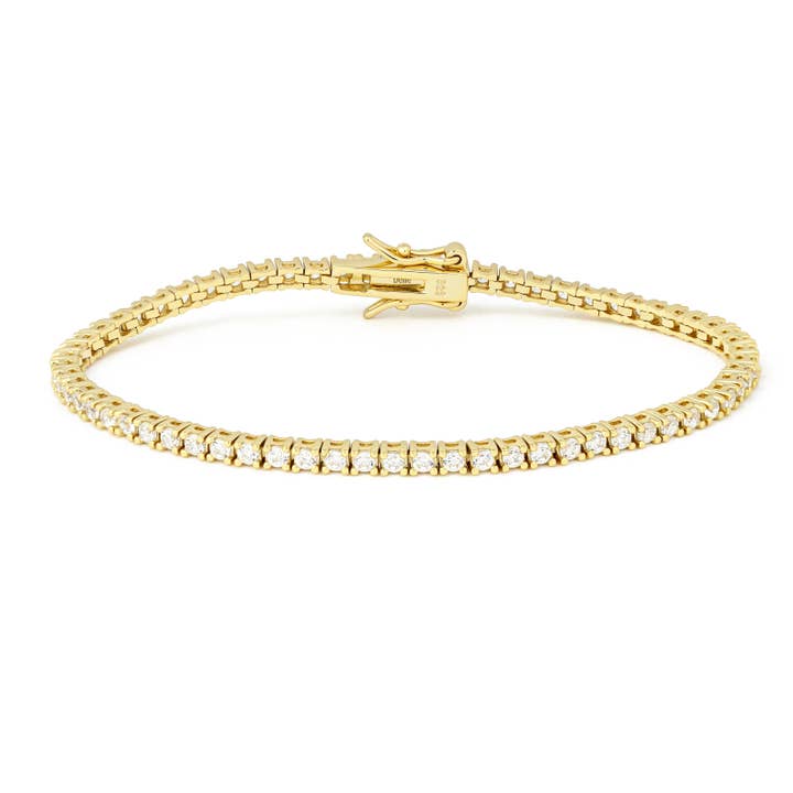 Classic CZ Tennis Bracelet for wholesale by Belle By Elle