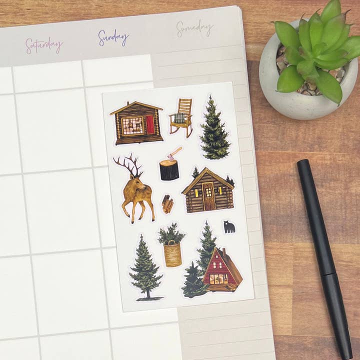 Four Bears Sticker Club - Wholesale Sticker - Cabin in the Woods1