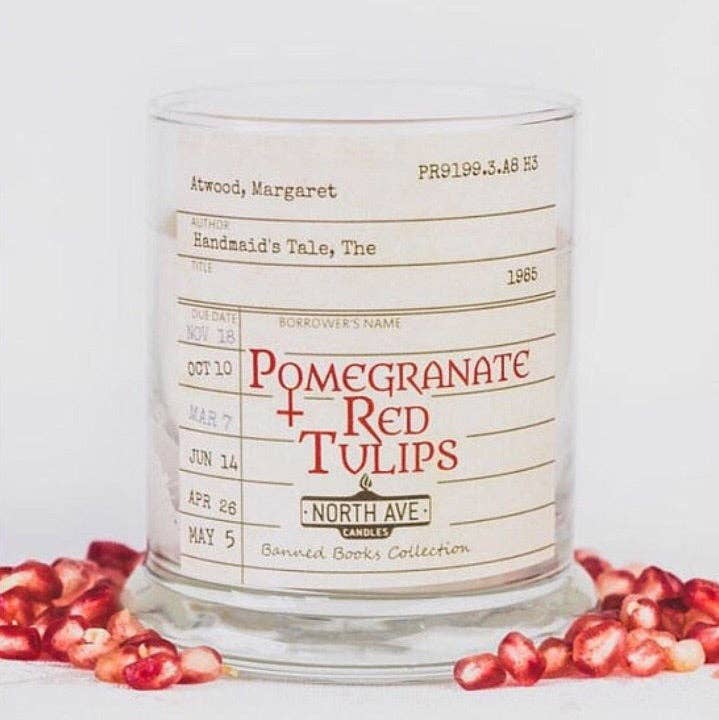 North Ave Candles - Wholesale Jar/Filled Candle - Banned Book Candle / The Handmaid’s Tale / Feminist Gift2