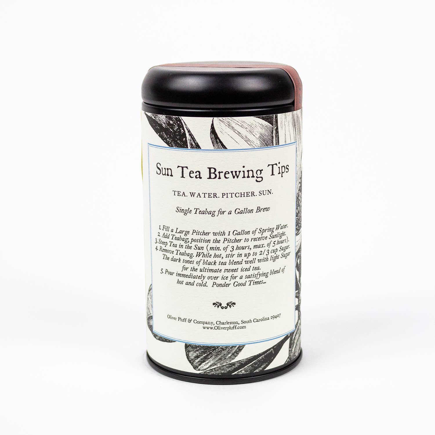 Oliver Pluff & Company - Vente Sachets de thé - Thé du soleil de style sud4